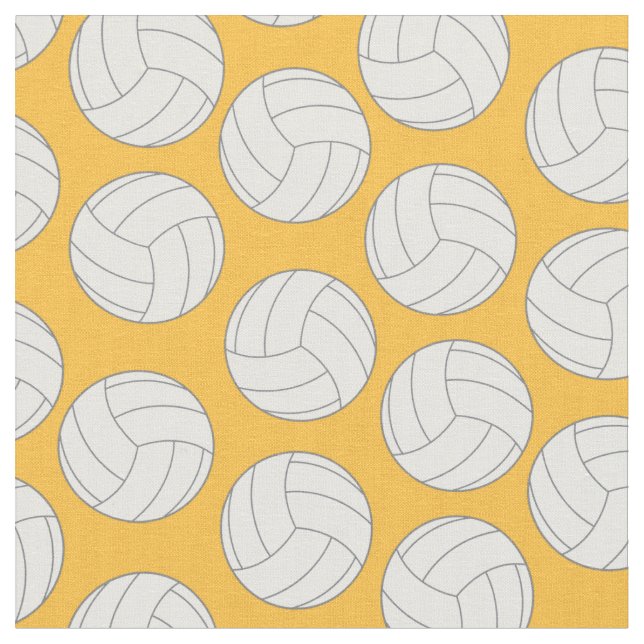 Volleyball Sport Gold Stoff (Nahaufnahme)