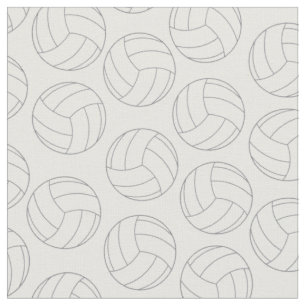 Volleyball-Sport Weiß Stoff