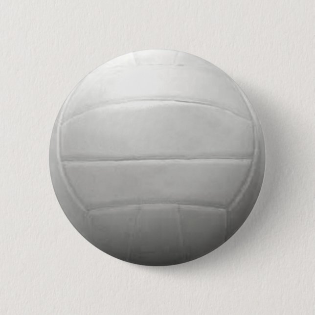 VOLLEYBALL SPORTS FUN BEACH SOMMERBALLS GRAFIKEN BUTTON (Vorderseite)