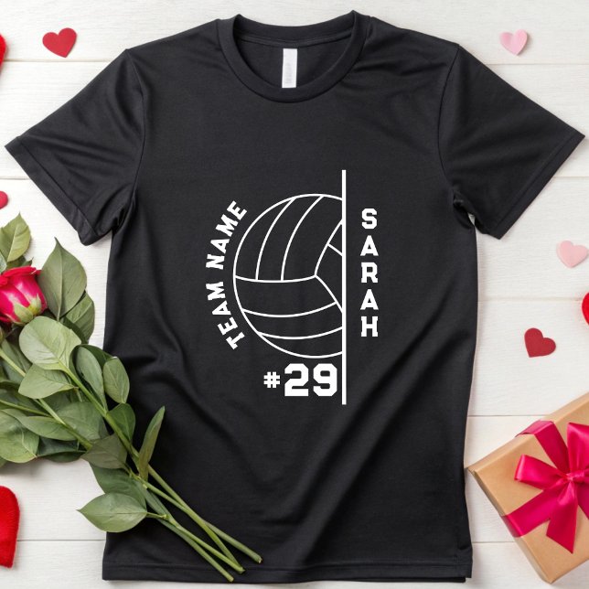 Volleyball Sportteam Volleyball Mama Lover T-Shirt (Von Creator hochgeladen)