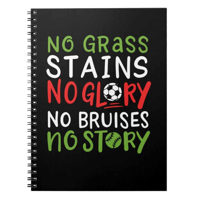 Volleyball-Sprichwort Notizblock (Vorderseite)