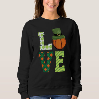 Volleyball St Patrick's Day Volleyball Lover Sweatshirt