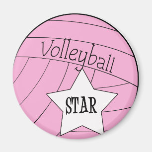Volleyball-Stern Magnet