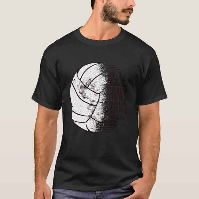 Volleyball T-Shirt (Vorderseite)