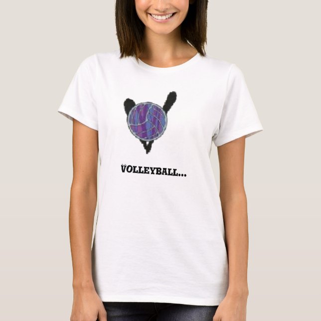 Volleyball, T-Shirt (Vorderseite)