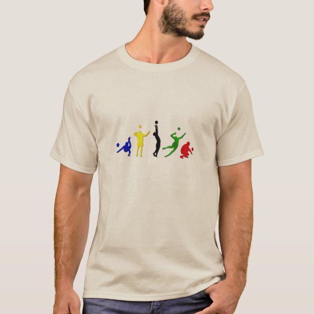 Volleyball T-Shirt (Vorderseite)