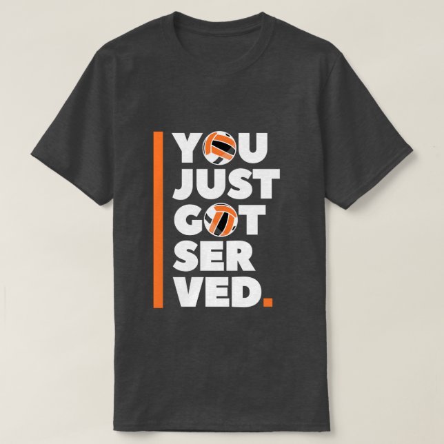 Volleyball T-Shirt (Design vorne)