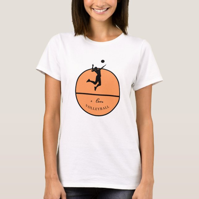 Volleyball T-Shirt (Vorderseite)