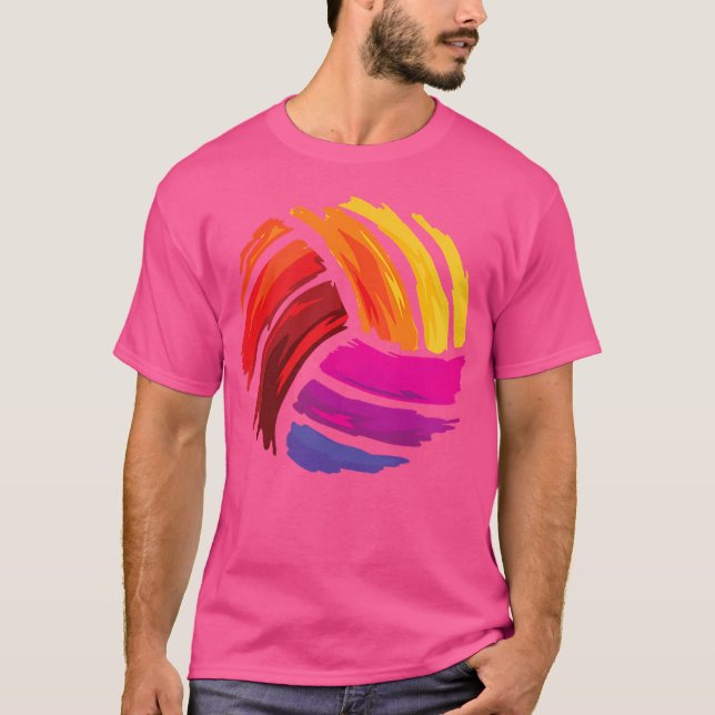 Volleyball T-Shirt (Vorderseite)