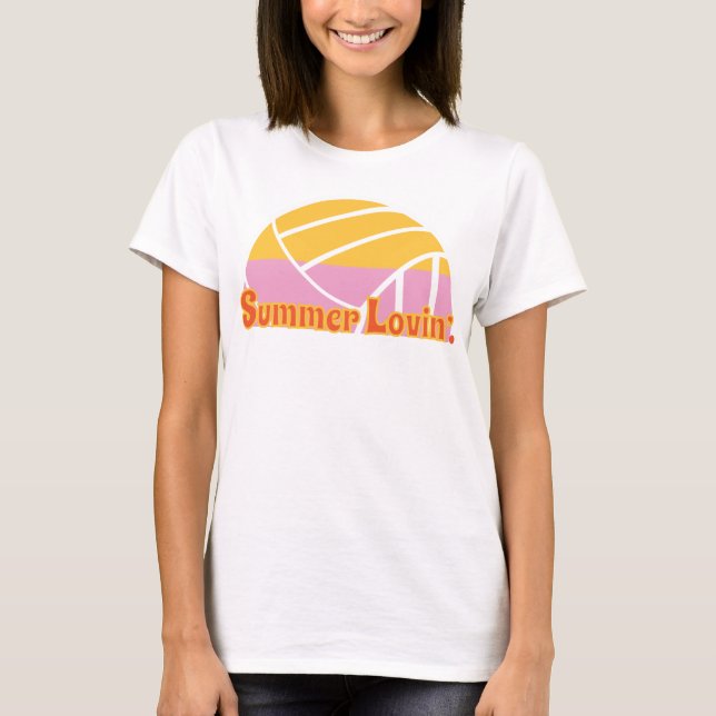 Volleyball T-Shirt (Vorderseite)