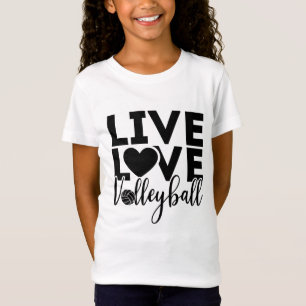 Volleyball-T - Shirt für Live-Liebe