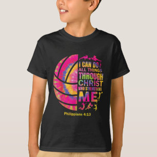 Volleyball T Shirt Teen Girls Christlich Chri