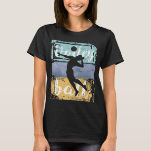 Volleyball-T-Shirt - Vintager Retro-Volleyball-Spi T-Shirt