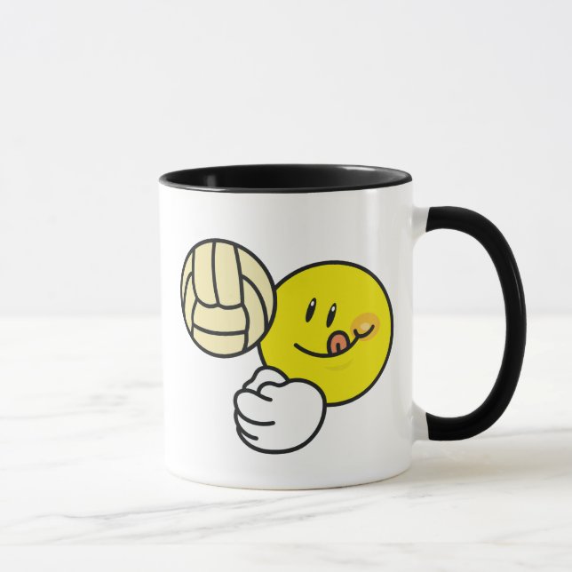 Volleyball Tasse (Rechts)