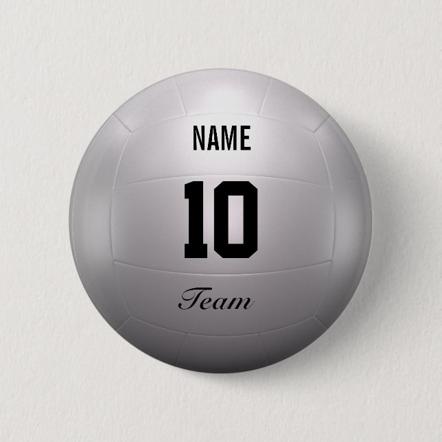 Volleyball-Team Button (Vorderseite)