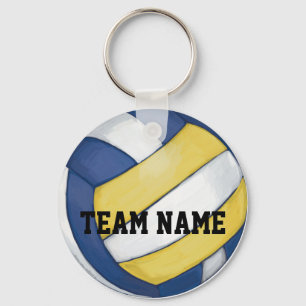 Volleyball-Team-Name und Zahl Schlüsselanhänger