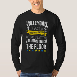 Volleyball Team Net Sport Pub Beach Volleyball P T-Shirt