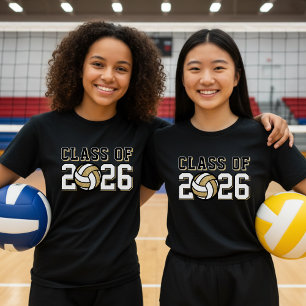Volleyball Team Roster Abschluss Klasse T-Shirt