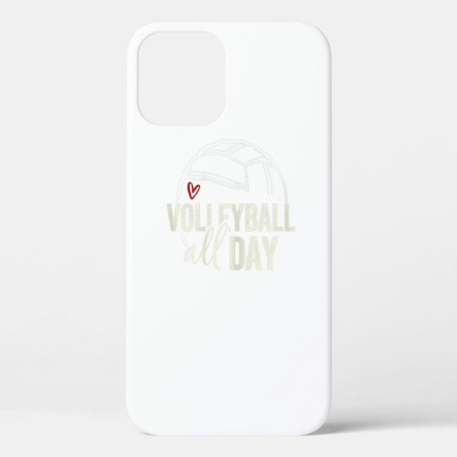 Volleyball Teen Girl Women Volleyball Graphic Voll Case-Mate iPhone Hülle (Rückseite)