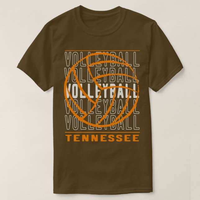 Volleyball Tennessee T-Shirt (Design vorne)