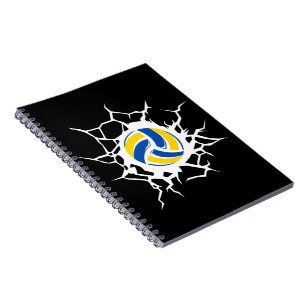 Volleyball Thema Notizblock