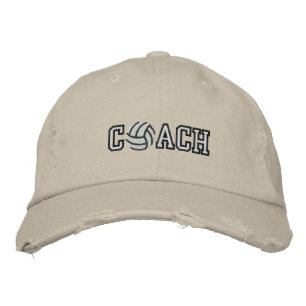 Volleyball-Trainer Bestickte Kappe