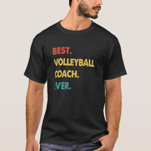 Volleyball-Trainer Retro Bester Volleyball-Trainer T-Shirt