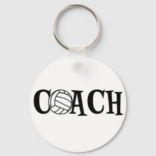 Volleyball-Trainer Schlüsselanhänger