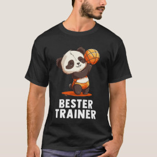Volleyball Trainer Süße Baby-Panda Volleyball T-Shirt