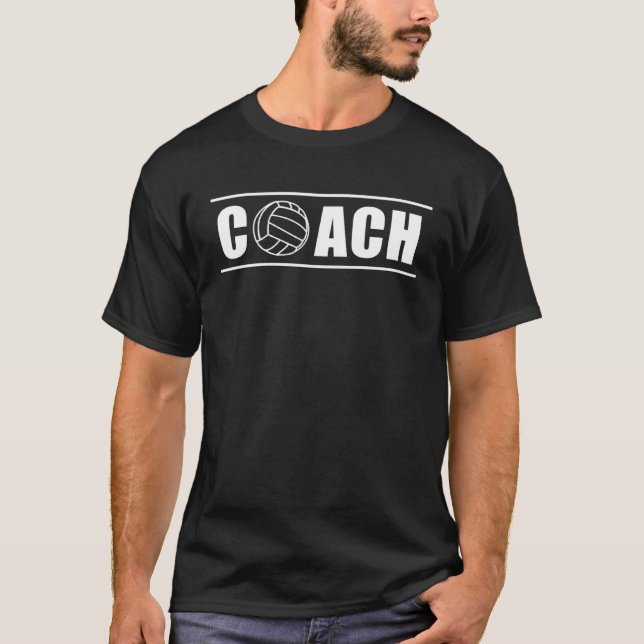Volleyball Trainer T-Shirt (Vorderseite)