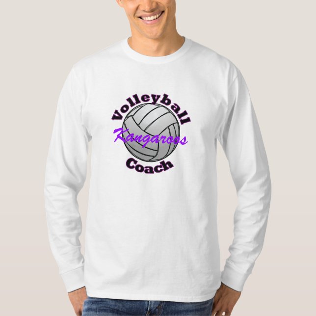 Volleyball-Trainer T-Shirt (Vorderseite)