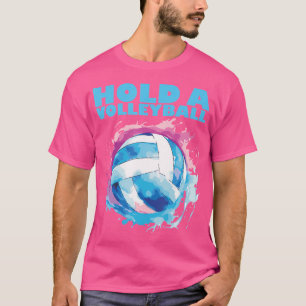 Volleyball-Trainertrainer Spiel Beach Volleyball T-Shirt