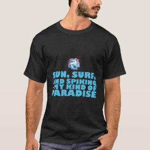 Volleyball-Trainertrainer Spiel Beach Volleyball T-Shirt