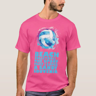 Volleyball-Trainertrainer Spiel Beach Volleyball T-Shirt