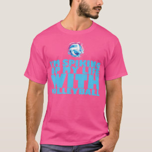 Volleyball-Trainertrainer Spiel Beach Volleyball T-Shirt