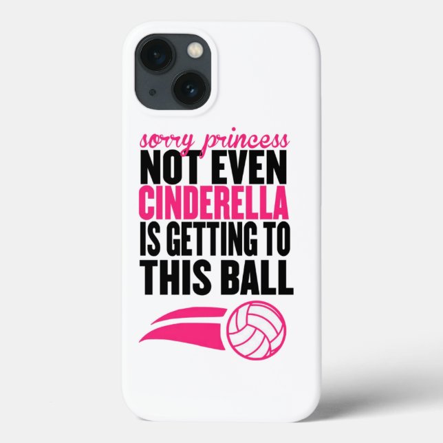 Volleyball: Traurige Prinzessin Ball Case-Mate iPhone Hülle (Rückseite)