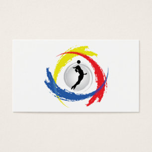 Volleyball-Tricolor Emblem (weiblich)