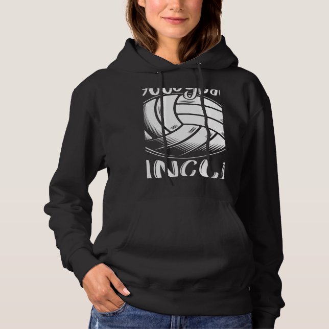 Volleyball Uncle For Family Matching Players Team  Hoodie (Vorderseite)