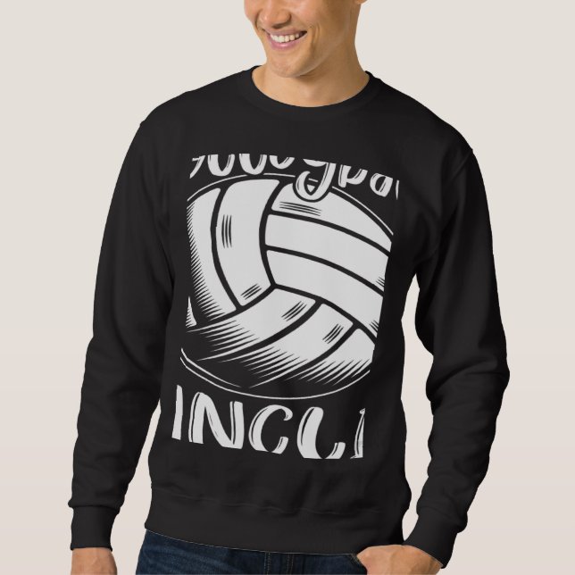 Volleyball Uncle For Family Matching Players Team  Sweatshirt (Vorderseite)