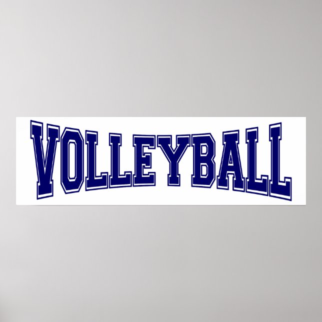 Volleyball-Universität Poster (Vorne)
