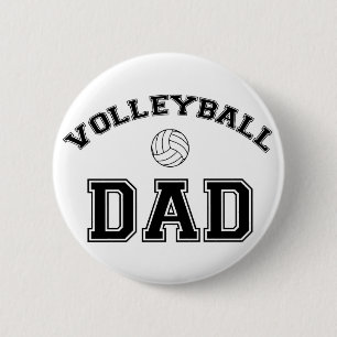 Volleyball-Vater Button