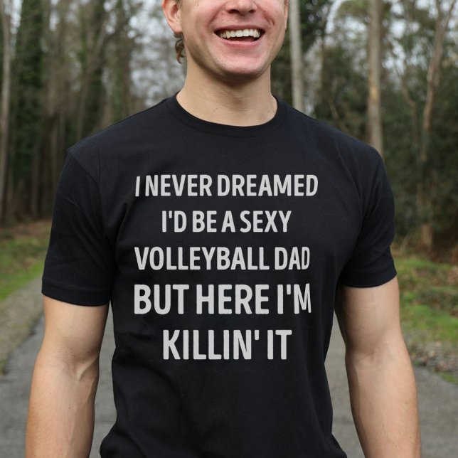 Volleyball Vater Funny Vater Joke T-Shirt (Von Creator hochgeladen)
