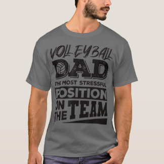 Volleyball Vater Men Volleyball Lover T-Shirt
