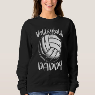 Volleyball-Vati für Familie passende Spieler Team  Sweatshirt