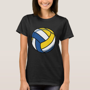 Volleyball Vball Spieler Männer Frauen Kinder T-Shirt