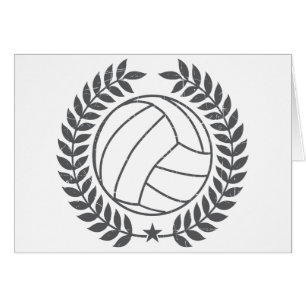 Volleyball-Vintage Grafik