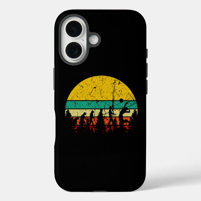 Volleyball - Volleyball-Evolution Case-Mate iPhone Hülle (Rückseite)