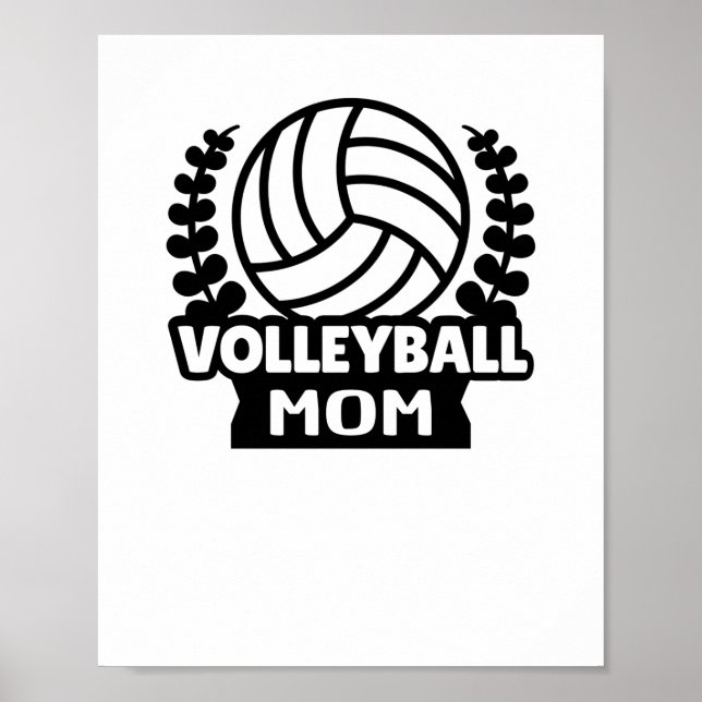 Volleyball - Volleyball-Mama Poster (Vorne)