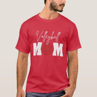 Volleyball Volleyball Spiel Mama Mutter Familie T-Shirt