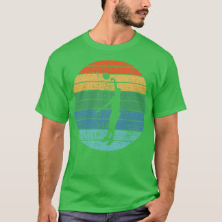 Volleyball Volleyball Spieler Retro T-Shirt